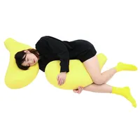 2024 nouveau design plusieurs positions de sommeil disponibles oreiller banane en mousse à mémoire de forme