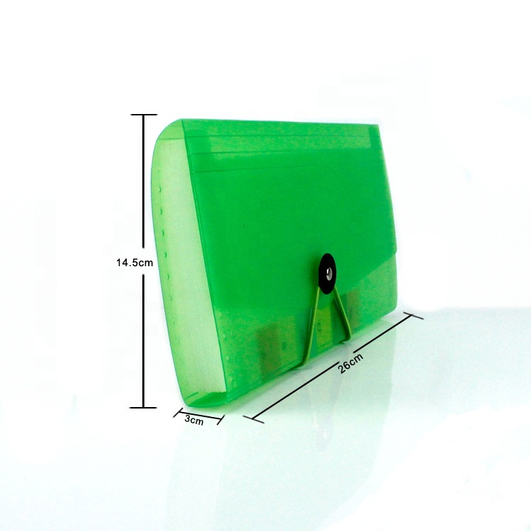 Матовый пластиковый эластичный мини-бумажник A5 для документов, расширяющаяся папка для файлов