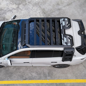 Panier <span class=keywords><strong>de</strong></span> <span class=keywords><strong>toit</strong></span> en alliage d'aluminium pour bagages, échelle latérale et boîte latérale pour <span class=keywords><strong>Peugeot</strong></span> 3008/5008 2017-2026 - Product Image 5