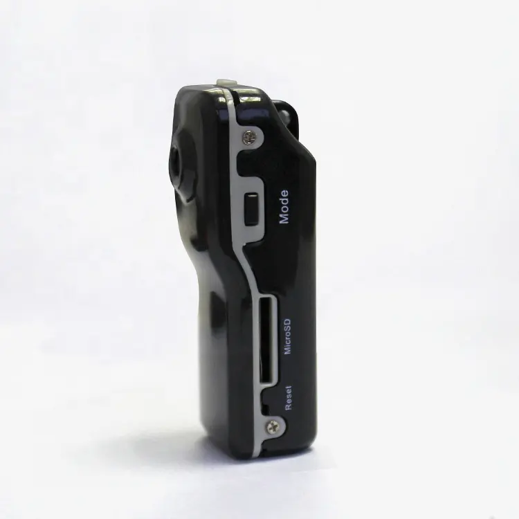 Mini câmera dvr dv, venda quente, mini câmera esportiva preta md80