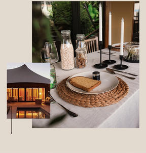 Alojamiento en Tienda de Campaña para Hoteles al Aire Libre, Estructura de Acero, Tienda de Campaña de Lona para Glamping, Tienda de Campaña Safari con Baño - Product Image 6