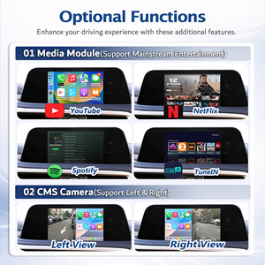 Carplay <span class=keywords><strong>Android</strong></span> pour Lexus UX/UX/IS/IS/CT/RX/RX/GS/LS/LX/LC/RC/RC avec 1 an de garantie, petit joystick tactile - Product Image 3