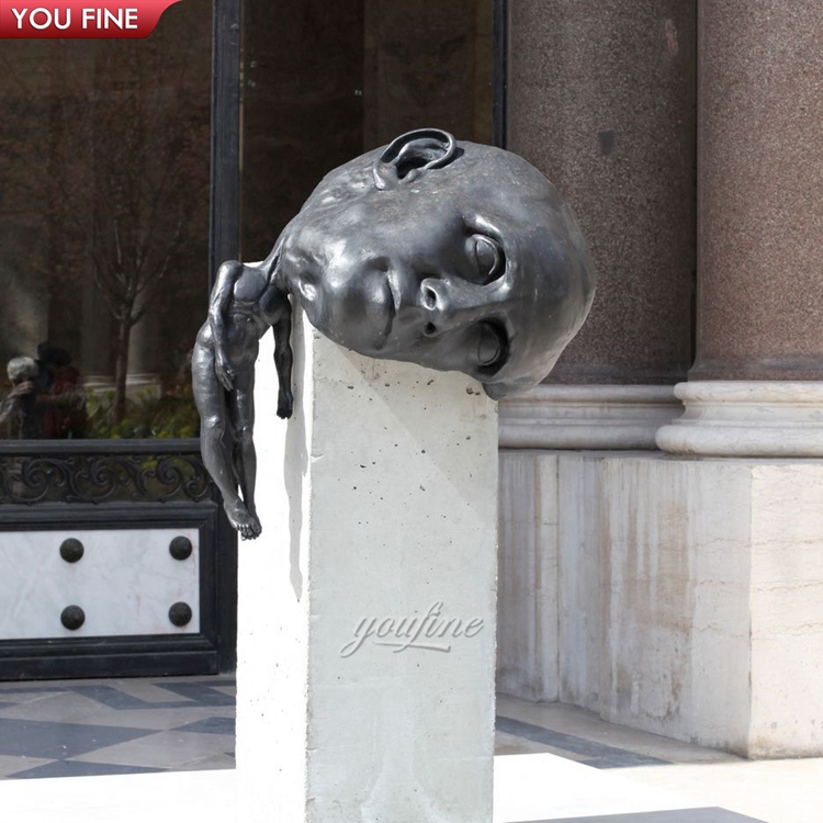 アウトドアガーデン抽象的な思考の重みブロンズ彫刻像| Alibaba.com