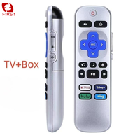 Control Remoto Inteligente Universal para Roku TV Compatible con TCL Hisense Onn Sharp Element Westinghouse Philips LED de Código Fijo