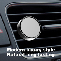Diffuseur de parfum solide magnétique pour grille d'aération de voiture, design détachable, recharge facile, longue durée, pour toutes les voitures