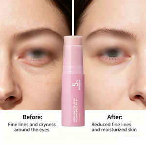 Bálsamo Humectante y Nutritivo de Colágeno, Ligero, en Barra, para Hidratar Rostro, Cuello y Ojos, Cuidado de la Piel, Suavidad, Luminosidad, Belleza Portátil, 10g - Product Image 6