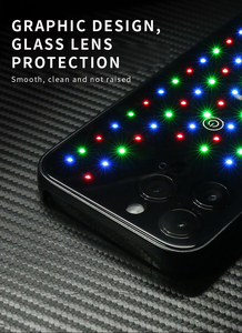 Briquet illuminé Selfie LightUp <span class=keywords><strong>Rechargeable</strong></span> lampe de poche lumineuse contrôle tactile Cool housse de téléphone portable pour iPhone14 <span class=keywords><strong>12</strong></span> 13 - Product Image 2