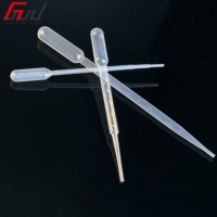 Pipette de transfert en plastique PE stérile EO de 2 ml et 150 mm pour laboratoire