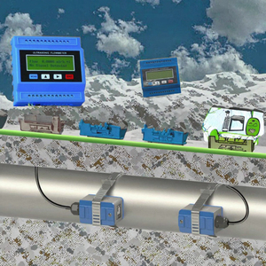 Đồng hồ đo lưu lượng nước TUF-2000M kẹp bên ngoài cầm tay siêu âm cảm biến mô-đun kỹ thuật số lưu lượng kế chất lỏng cho ống kim loại hoặc nhựa - Product Image 3