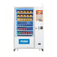 Distributeur automatique de snacks et de boissons à écran tactile, machine de vente au détail en libre-service