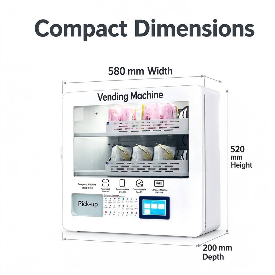 Wall Sticker Machine Wall-Mounted Smart Vending Machine Custom Sticker Logo Design Global ...