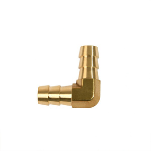 Raccord coudé en laiton 1/2 po de diamètre intérieur, raccord de tuyau de plomberie industrielle durable - Product Image 1