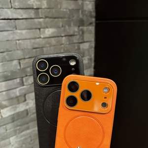 Étui compatible avec iPhone 17 Pro Max, sangle en cuir magnétique fine avec film protecteur d'objectif, coque de téléphone anti-chute à protection intégrale - Product Image 2