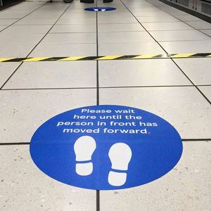 Pegatinas Antideslizantes para Pisos de Gimnasio, Vinilo de PVC para Canchas de Baloncesto, Pegatinas Decorativas para Ventanas del Hogar, Pegatinas Decorativas Impresas - Product Image 1