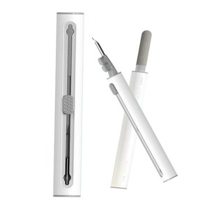 Lápiz Limpiador Retráctil para Auriculares, Cepillo para Polvo de Teclado, Limpiador de Auriculares 3 en 1, Lápiz Limpiador de Audífonos - Product Image 1