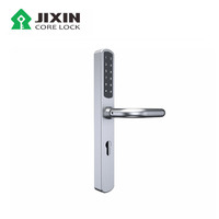 Kunci Pintu Kayu/Baja Pintar dengan Biometrik, Kontrol Aplikasi Tt Lock, dan Penyimpanan Kartu Memori