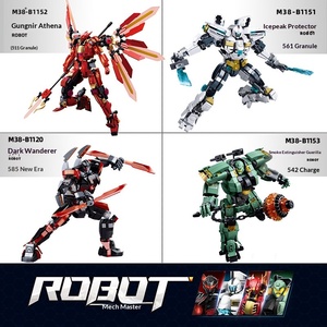 Little Luban B112052 Light Halberd Athena Mecha Destroy Guerrilla Diablo Set di Blocchi da Costruzione Giocattolo - Product Image 1