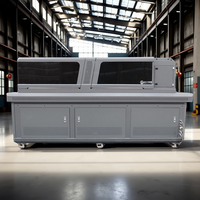 Imprimante UV industrielle à passage unique, automatisée, haute productivité pour carton ondulé