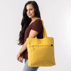 Sac fourre-tout personnalisé en gros, simple, adapté aux trajets quotidiens, personnalisation des couleurs, grande capacité, sac à bandoulière pour le travail - Product Image 5