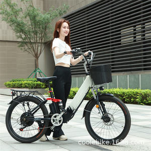 Bicicleta Eléctrica Deportiva de Montaña para Adultos con Marco de Acero al Carbono de 26*2.215 Pulgadas, Motor sin Escobillas, Batería de Litio de 36V y Doble Suspensión - Product Image 6