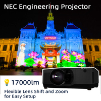 17000 ANSI Lumens Projecteur Laser Haute Lumen Ingénierie Cartographie 3D Business Education