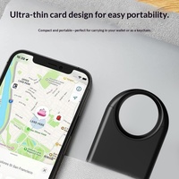 Dispositif anti-perte et anti-chute, alternative à l'Airtag, certifié MFi, compatible avec la fonction Localiser, traceur de voiture, positionnement global GPS, 240 mAh