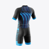 Combinaison de patinage de vitesse en ligne évacuant l'humidité uniforme de patinage à roulettes professionnel vêtements de ski et de neige pour hommes