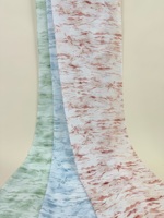 Tissu jersey 100 % polyester imprimé floral, largeur 43/44 pouces, extensible, léger, 90 GSM, style décontracté, couleurs vives, trame pour robes.