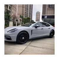Vinyl Wrap Pet Perekat Sendiri Anti Gores 1.52*18m Matte Satin Ultimate Flat Nardo Grey Pembungkus Mobil Vinyl Film Mobil