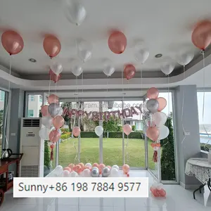 Party gram Hot verkaufen 12 Zoll Großhandel Party Latex Helium Globos Alles Gute zum Geburtstag Dekoration Ballon Ballons