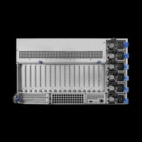 ESC8000A-E13-DR Asu S 6U Server GPU Kepadatan Tinggi 24 Slot DIMM DDR5 Maks 3TB ECC DDR5 LLM Model Foundation Server Pelatihan