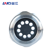 M/PG/G/NPT Connecteurs étanches filetés en acier inoxydable à dix trous Presse-étoupes pour connecter le câble