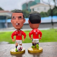 En Stock Offre Spéciale Mini Football Sports Star Grosse Tête Action Joueur Chiffres Parfait Cadeaux Figurine pour Les Fans De Football En Gros