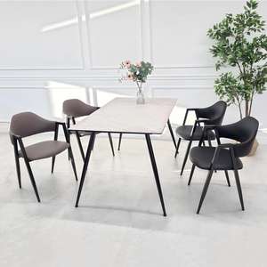 Italian Modern Pu Leather <strong>Dining</strong> Dinner <strong>Chair</strong> for Living Room Kitchen and Restaurant - Product Image 2