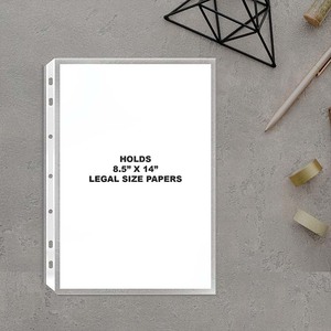 Tùy chỉnh <span class=keywords><strong>3</strong></span> Vòng 4x6 inch hình ảnh lưu trữ album ảnh tấm <span class=keywords><strong>3</strong></span> túi bảo vệ trang ảnh thẻ tay áo cho Chất kết dính - Product Image 4