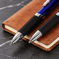 Stylo bille exécutif en métal de haute qualité, logo gravé sur mesure, recharge Parker en métal, stylo bille exécutif en métal personnalisé