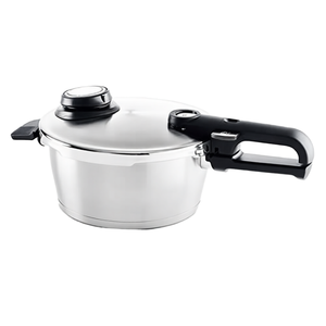 Casserole à pression <span class=keywords><strong>Fissler</strong></span> Vitavit Premium (2,5 L 18 cm) en acier inoxydable, cuiseur vapeur, 4 niveaux de cuisson inclus Insert pour couvercle extérieur fabriqué - Product Image 1