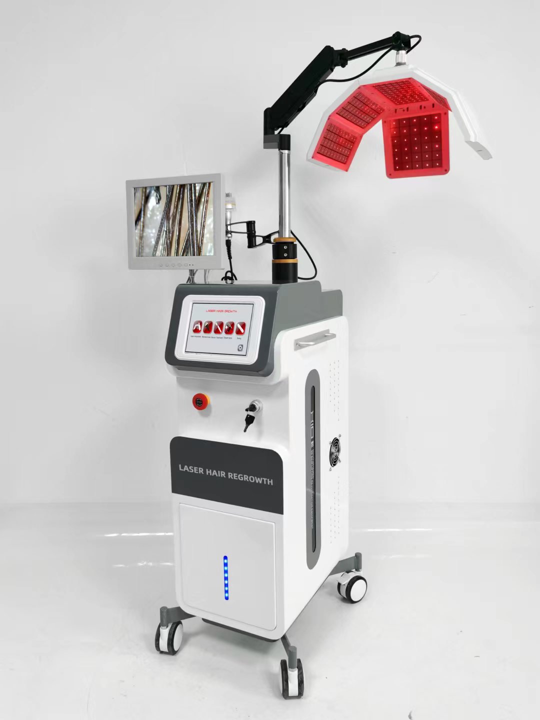 High Frequency Hair Analysis Machine With 650nm Femtosecond Laser For