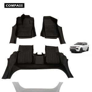 Alfombrilla <span class=keywords><strong>interior</strong></span> para todo tipo de clima para piezas de automóviles, alfombrillas de goma TPE para automóviles inodoras, uso para COMPASS - Product Image 1