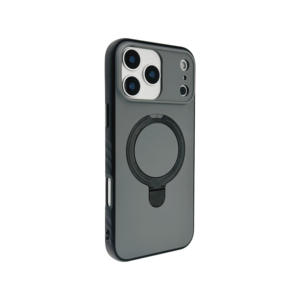 Nouvelle Coque Magnétique Mate 360 Intégrale avec Support et Protection d'Objectif pour <span class=keywords><strong>iPhone</strong></span> 17 <span class=keywords><strong>Pro</strong></span>/16/15/13/<span class=keywords><strong>11</strong></span> en TPU+PC, Design Luxe Antichoc - Product Image 6