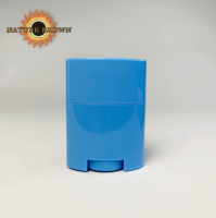 Tube cosmétique vide à mécanisme rotatif pour baume solide, adapté aux sticks bronzants, tube cosmétique portable