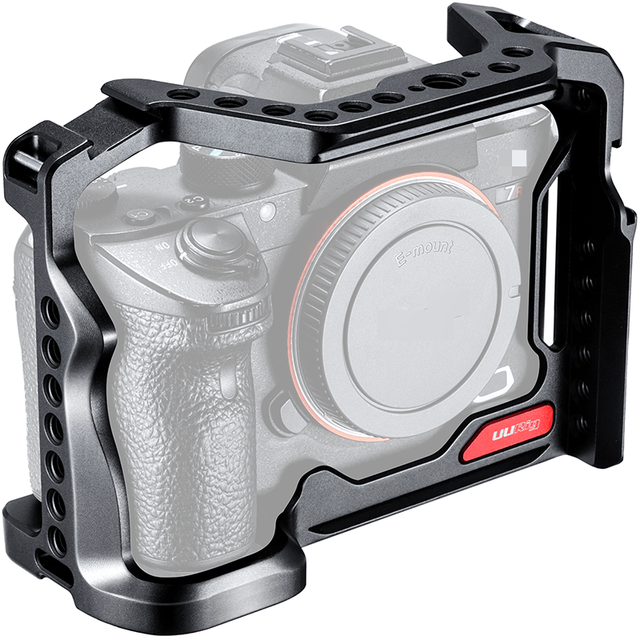 UURig R063 Upgrade with 38mm Arca Swiss Hole for Sony A7 III Metal Camera Cage