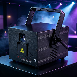 Mini projecteur laser d'animation RGB DMX512 avec contrôle ILDA, éclairage laser professionnel pour scène, discothèque et événements nocturnes - Product Image 5