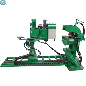 Dished end flanging machine tank head forming Hydraulic Dish End Spinning Metal Sheet Edge Bending Machine For Oil Water Tank