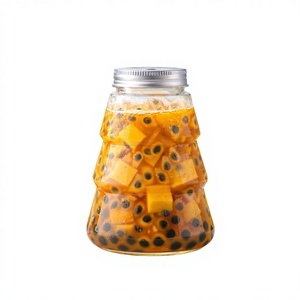 ขวดพลาสติก PET ขนาด 500 มล. รุ่น CT500-33 สำหรับน้ำผลไม้และโซดา ปรับแต่งได้ พร้อมฉลากส่วนตัว - Product Image 1