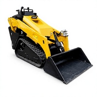 Chargeuse compacte sur chenilles V1000, hauteur de chargement 2102 mm, hauteur de déchargement 1522 mm, mini-chargeuse compacte, godet de 0,19 m³
