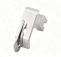 Pied presseur tout acier SP-18 1/16H avec guide de bord pour jean et matériaux de moyenne épaisseur, accessoire pour machine à coudre plate