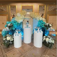 Colonnade en Acrylique pour Desserts, Présentoir de Table pour Mariage, Colonne en Acrylique, Table d'Appoint, Support à Gâteaux Professionnel