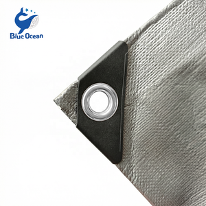 Heavy Duty PE Woven Tarpaulin Transparent <b>Waterproof</b> UV Treated Laminated Cover for Construction Scaffold Greenhouse Custom Size - Product Image 2