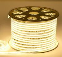 Super lumineux COB haute tension néon LED bande étanche 110V 220V guirlandes lumineuses pour la maison plafond salon extérieur